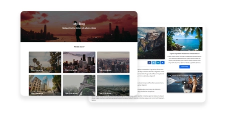 MDB 5 - Bootstrap 5 & Material Design Blog Templates